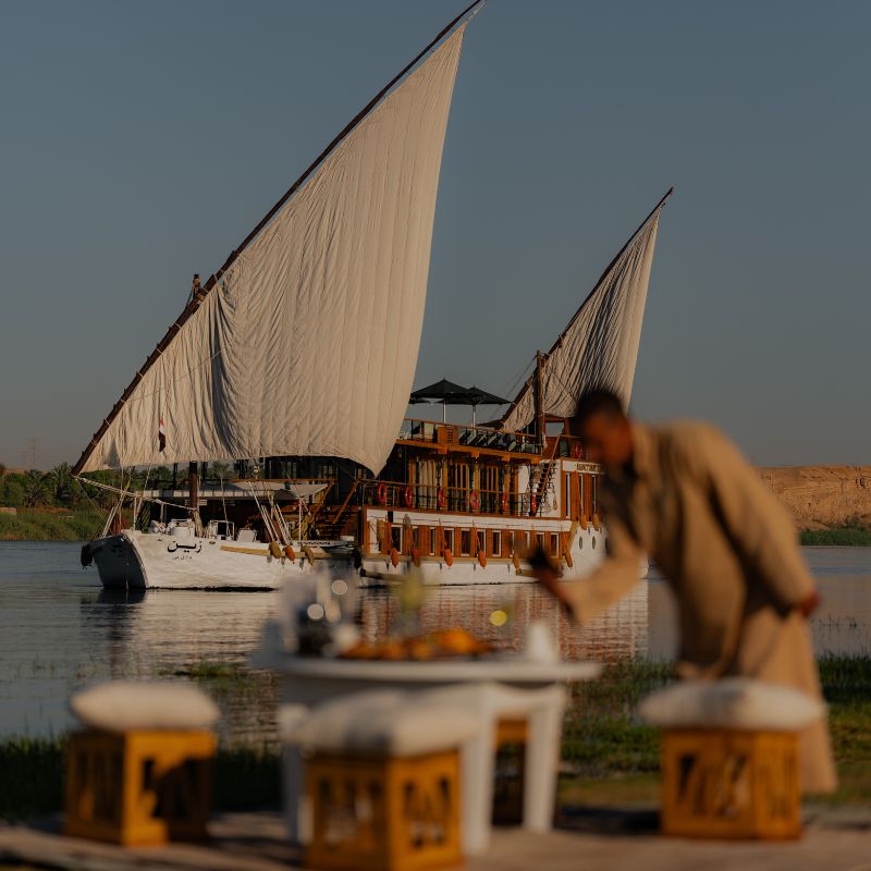Egypt nile boat